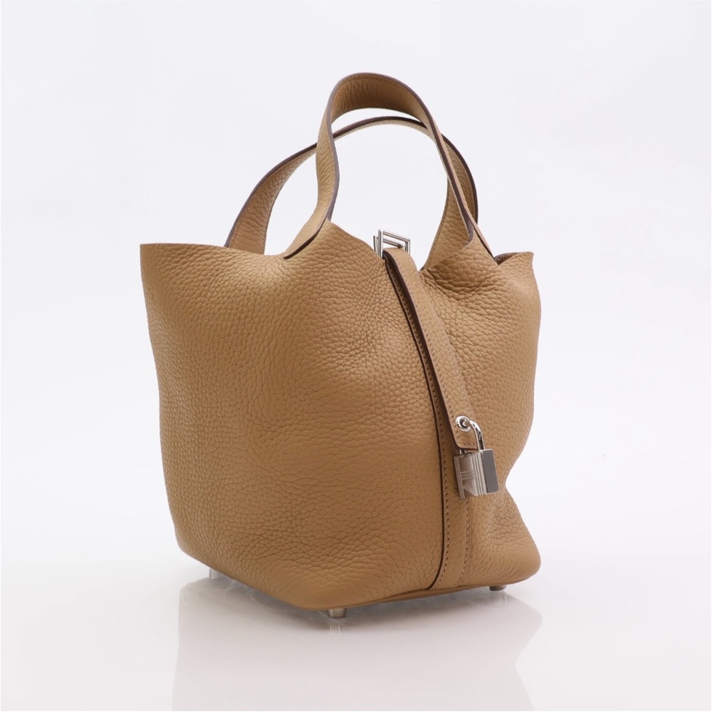 SOLD- Authentic Hermes Picotin 18 Biscuit - Picture 14 of 14